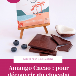 Amango Cacao chocolat éthique fait à Montréal