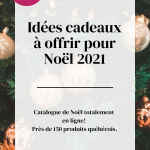 Catalogue idées cadeaux québécois